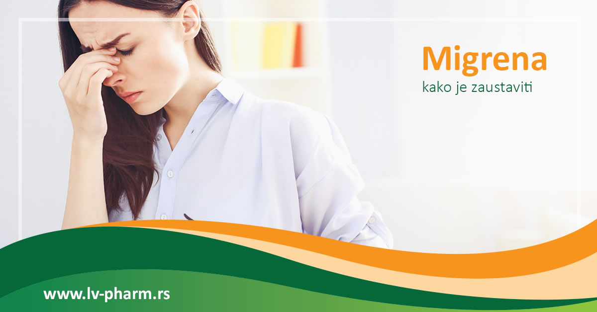 kako zaustaviti migrenu